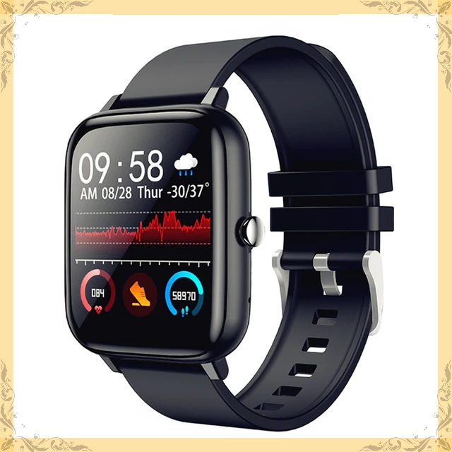 

Смарт-часы унисекс с тонометром, фитнес-трекером и тонометром