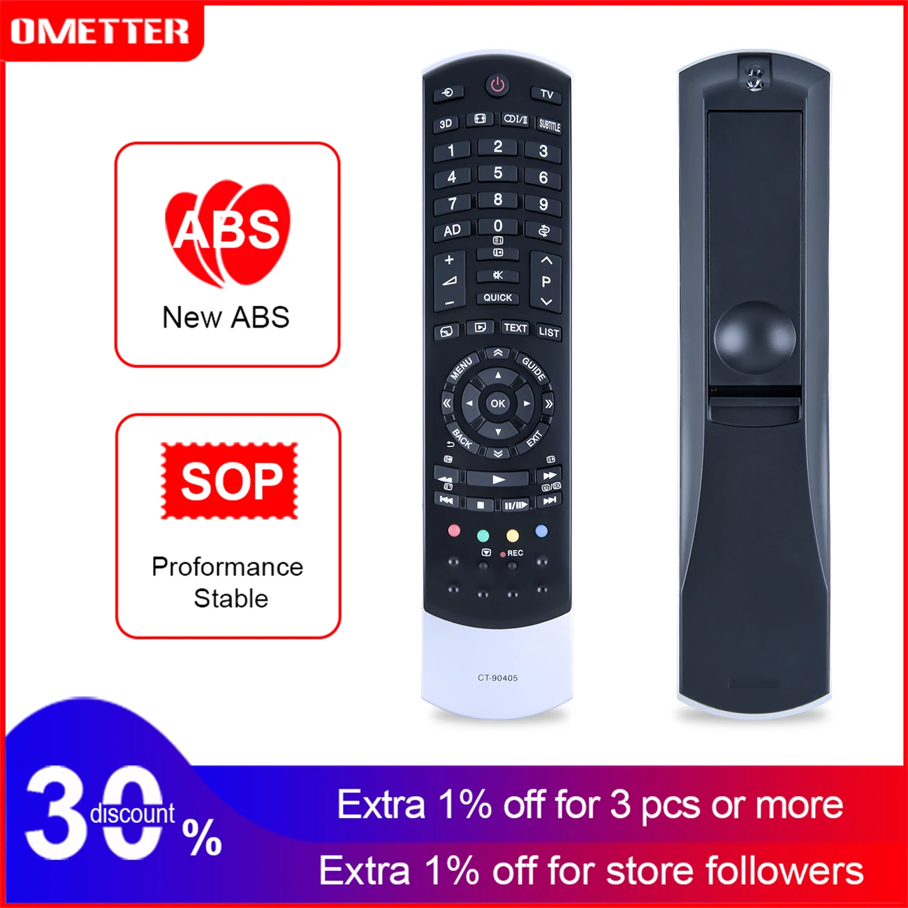 

H8WA Remote Controller for Toshiba CT-90366 CT-90404 CT-90405 CT-90368 CT-90369 CT-90395 CT-90408 CT-90367 CT-90388 Smart TV