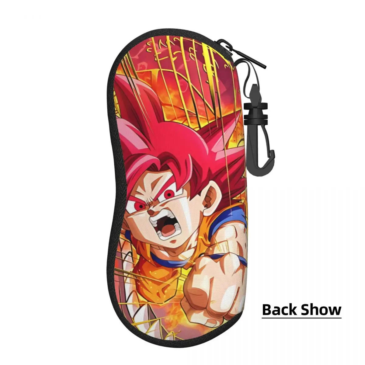 Фото Мягкий чехол для очков Custom DBZ G-Gokues Manga из неопрена с молнией, защитный футляр для очков, индивидуальный дизайн. №2