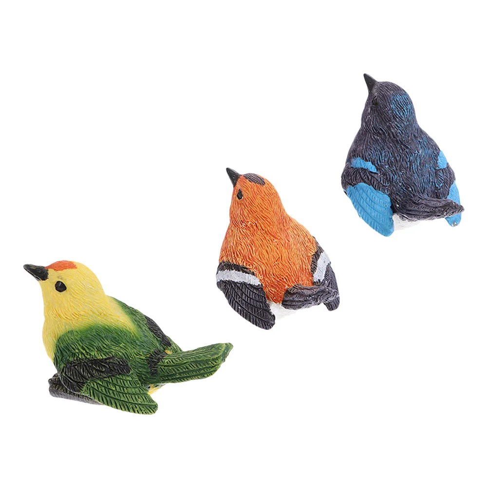

Bird Tabletop Ornament Bird Home Decoration Ornaments Animal Wildlife Bird Statue Artificial Birds Figurines