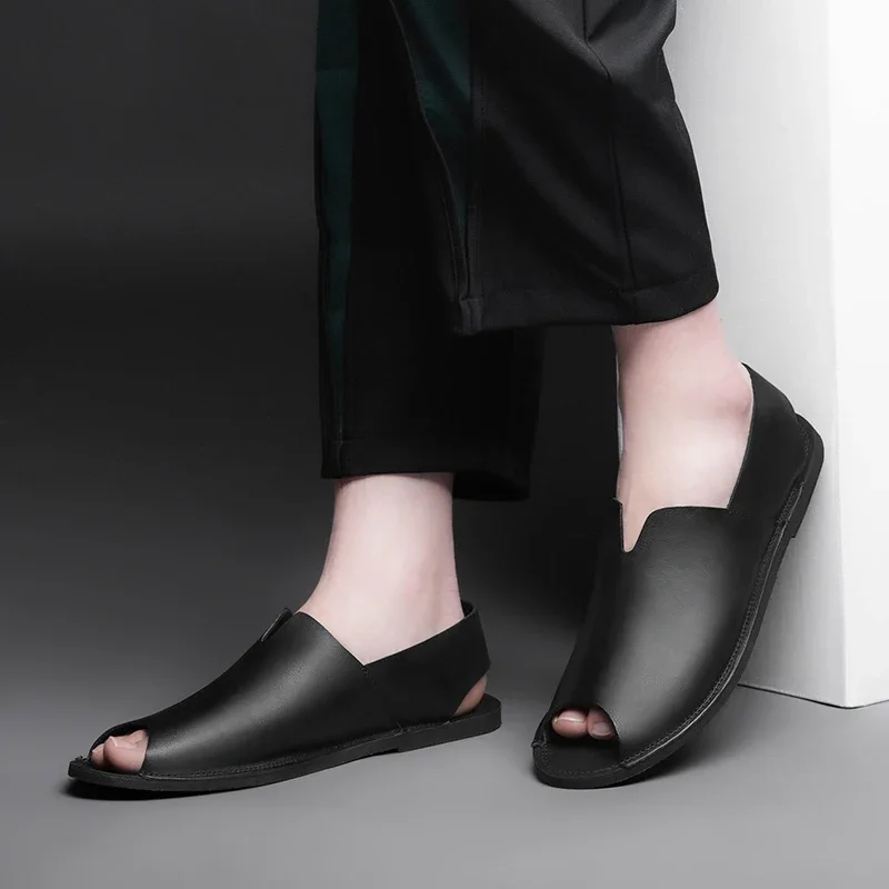 Сандалии мужские Нескользящие Мягкие Шлепанцы для ванной удобные шлепанцы пляжа