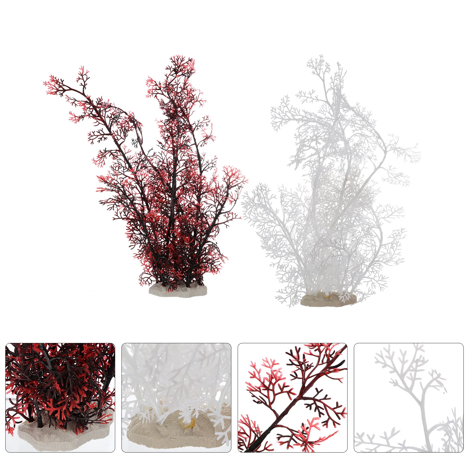 

Tank Artificial Aquarium Aquatic Underwater Water Simulation Ornament Landscape Decoration Decorative Fake Decors Emulational