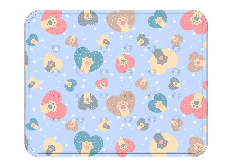 

Pet Ice Pad Comfortable Dog Cooling Mat Heat Absorption Summer Iced Dog Blanket Breathable Cat Sleeping Cushion Travel Dog Mat