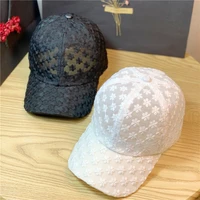new fashion baseball cap for women top hats lace solid breathable mesh cap summer sun caps gorras casual snapback hat kpop hat