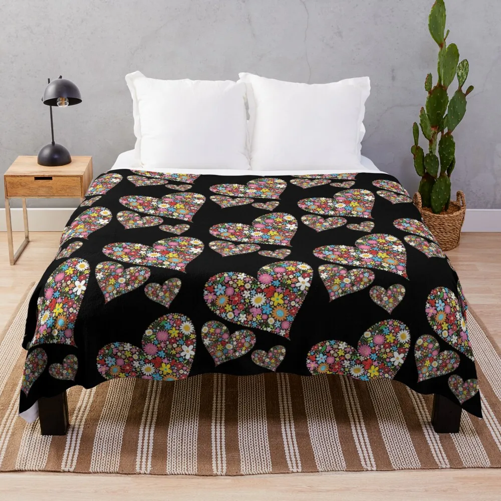 Причудливые весенние цветы Салфетки Трио ? Одеяло Fatfatin красивые роскошные