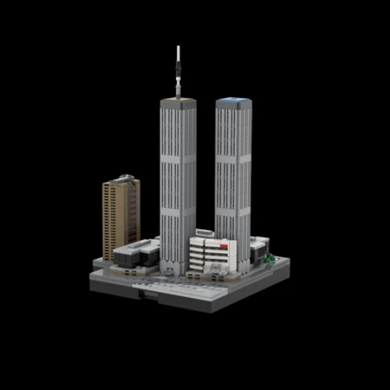 Точечная маленькая зернистая деталь собранная Строительная серия строительный