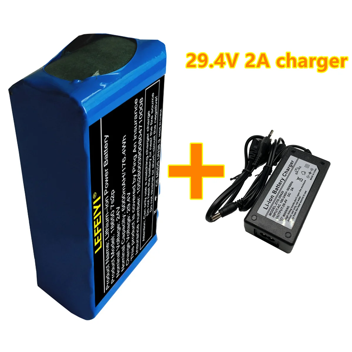 Аккумулятор большой емкости 7s2p 24 В 6 Ач 100% 18650 в 29 4 мАч для электрического
