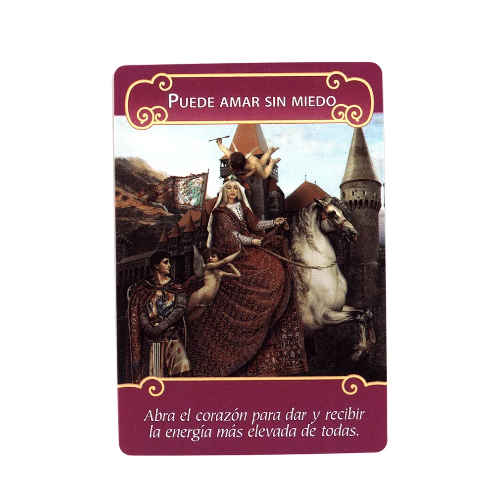 Новинка в Испании колода карт Таро Романские ангелы и Оракул | 44-картки Романский