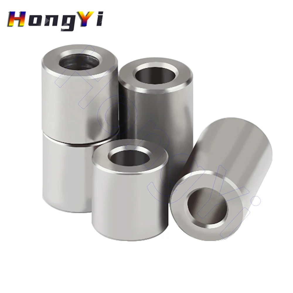 M4 to M5 304 прокладка из нержавеющей стали, втулка с резьбой, шайба, круглая полая прокладка, прямая сквозь прокладка колонны, втулка