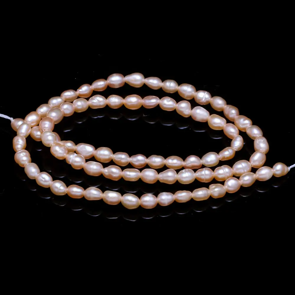 

Natural freshwater pearl beads White / Pink / purple (Grade AA) DIY for making necklaces and bracelets 36CM Sold in packs