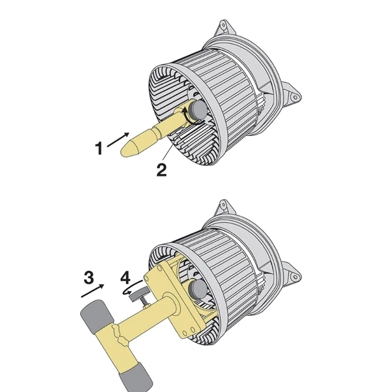 Инструмент для разборки двигателя вентилятора кондиционера S60L S80L XC60 XC70 9997284