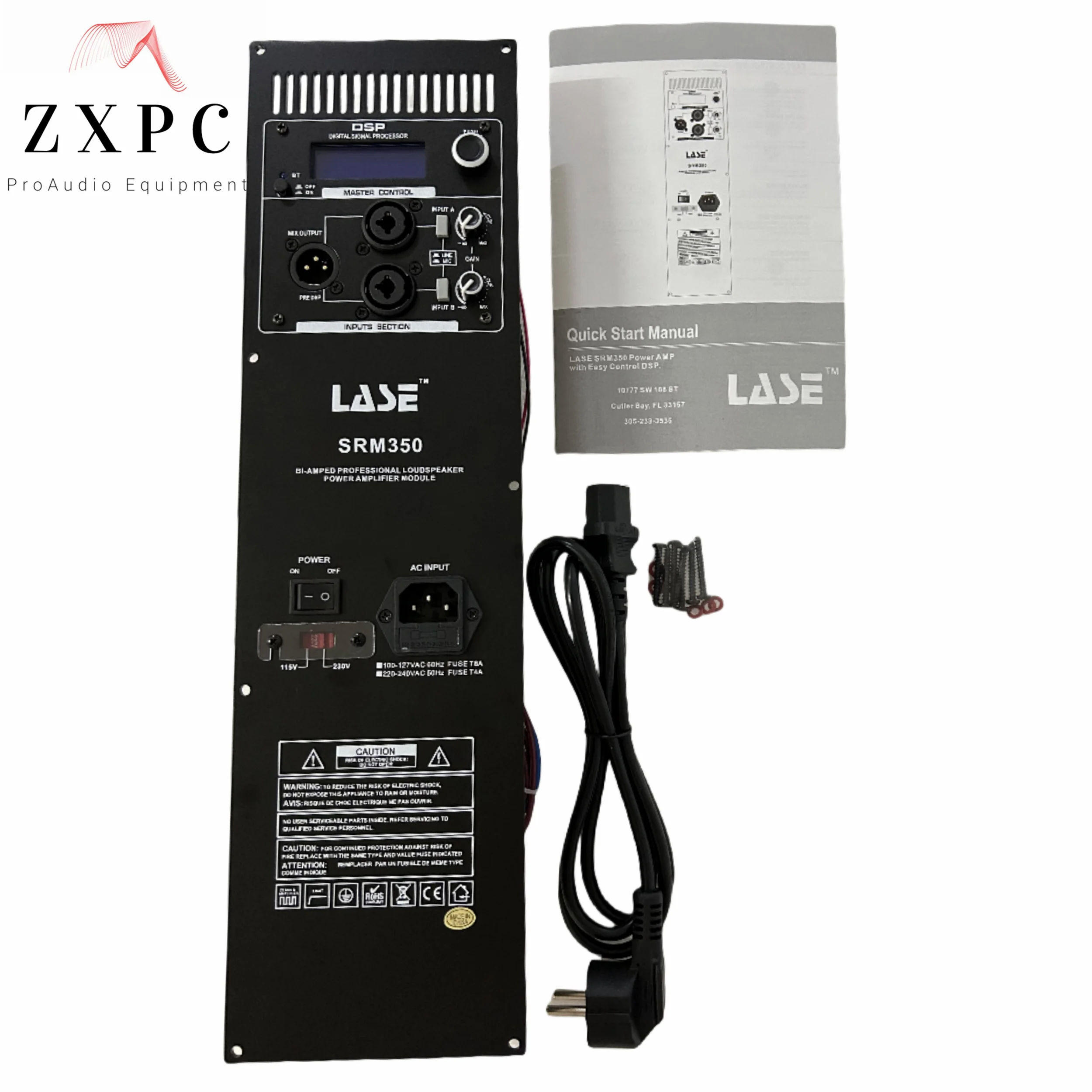 Сменные модули усилителя LASE SRM 350 V2 для динамика с питанием от Mackie V1