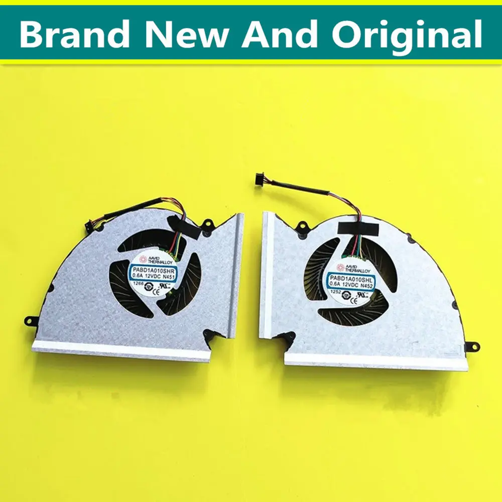 Кулер для ПК MSI GE76 GP76 PABD1A010SHR N451 PABD1A010SHL N452