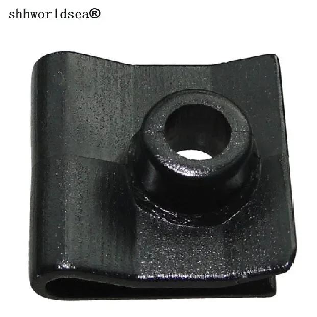 Shhworldsea 100 шт. нейлоновая гайка &quotU&quot крыло/корпус колеса для Nissan 63848-D0100