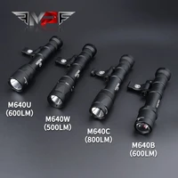 tactical m640 strobe scout light flashlight picatinny rail mlok keymod hunting weaponlight accessories