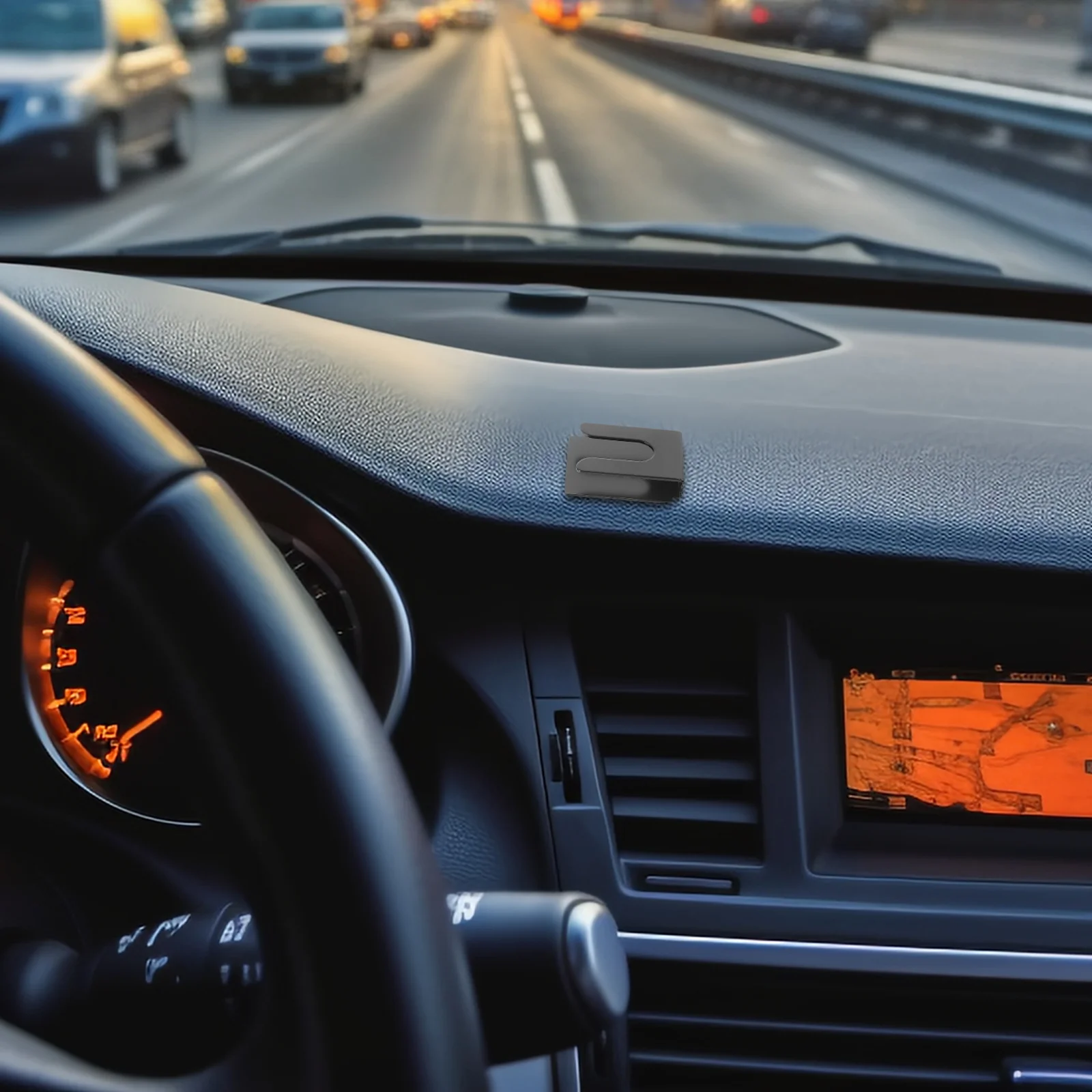 

2 Pcs Peg Hooks Metal Mic Holder Clip Microphone Clips For Stands Car Platform Radio Hanger