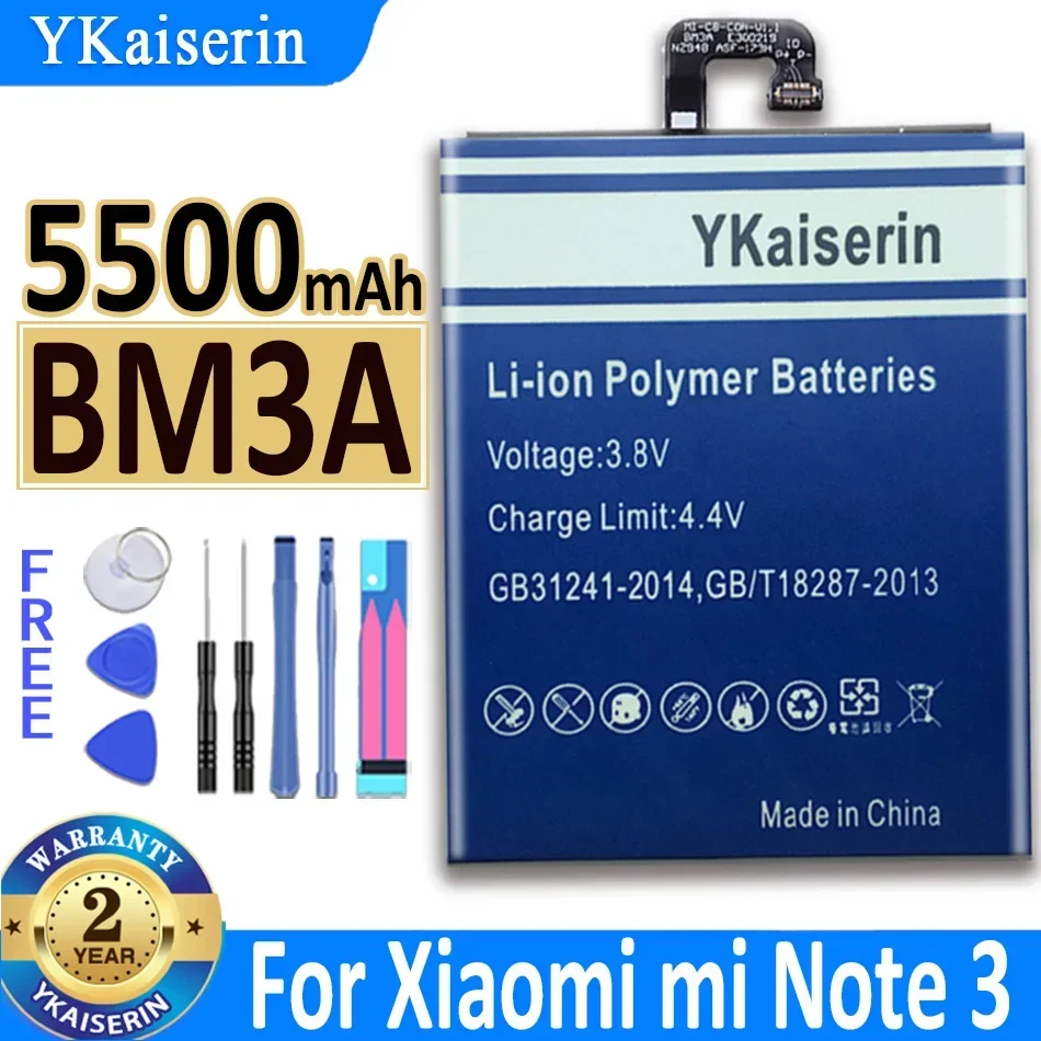 Аккумулятор ykaisin для Xiaomi Mi Note 3 10 Lite Pro Note3 Note10 Note10Pro/CC9 CC9Pro батарея с бесплатными