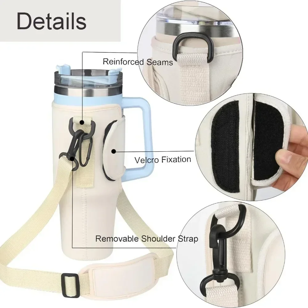 Сумка-переноска для бутылок Stanley 40 унций с регулируемым плечевым ремнем