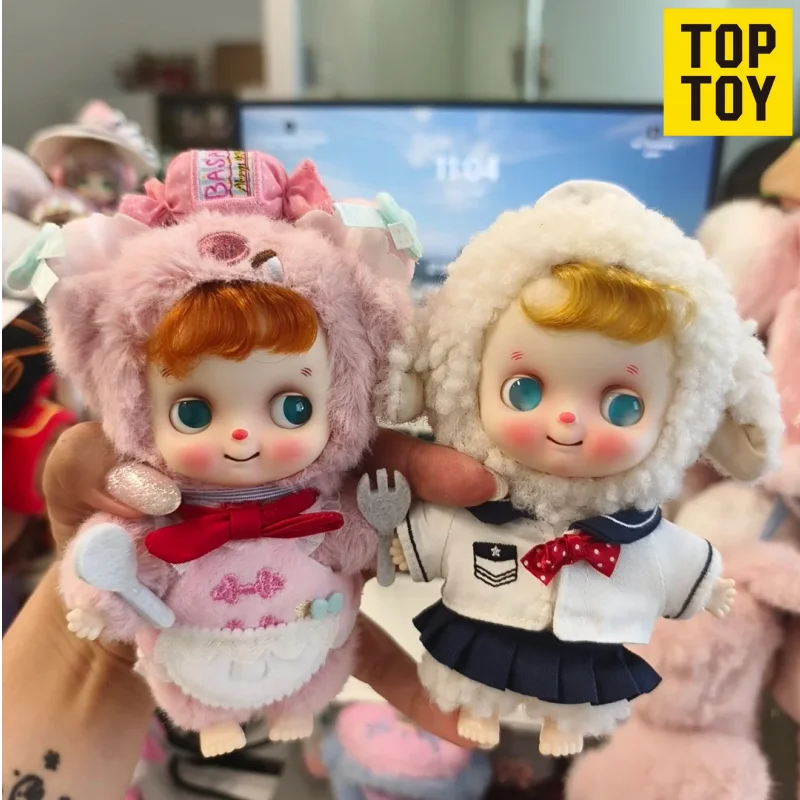 Фото Плюшевая игрушка-сюрприз TOPTOY Basaka из серии Happy: «Делая то, что люблю» |   Милая кукла-украшение для стола, коллекционная игрушка, подарок, новинка №1