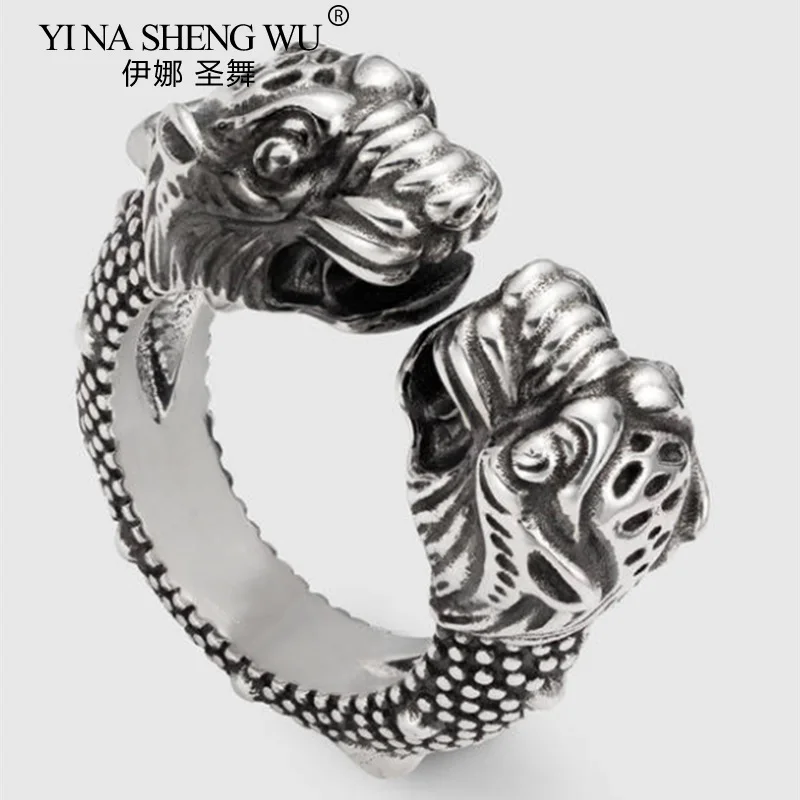 

Кольцо из стерлингового серебра S925 пробы, Простое Повседневное универсальное ювелирное изделие унисекс в ретро стиле, в стиле хип-хоп, в евр...