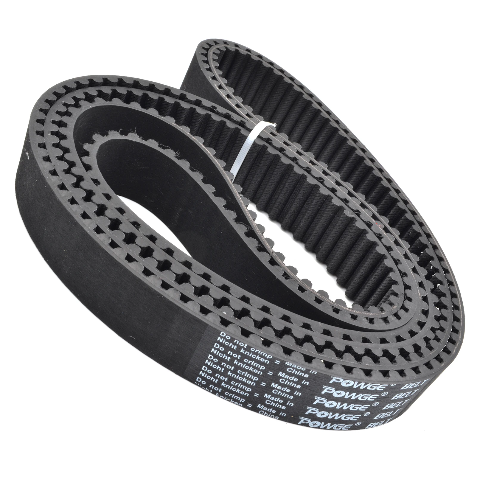 Ремень ГРМ POWGE HTD 8M Lp = 2040/2048/2056/2064/2072/2080/2088/2096/2104/2020/2128 ширина 15-50 мм резина 2056-8 м/2080-8