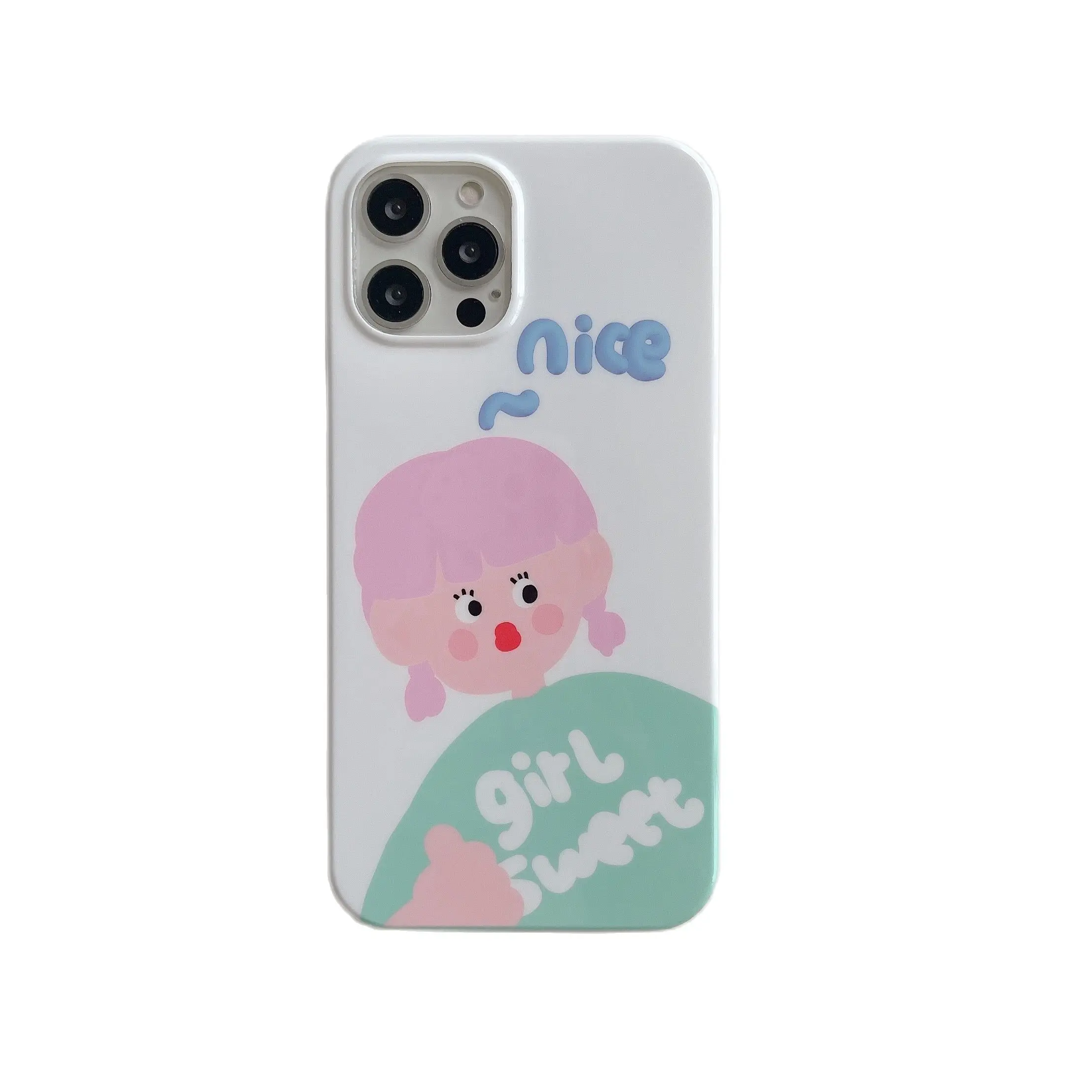

Lovely Catoon Couple Boy & Girl Silicon Case For iPhone 13 Pro Max Cover 11 12 Pro X XS Max XR 7 8 Plus SE 2020 Back Capa Coque