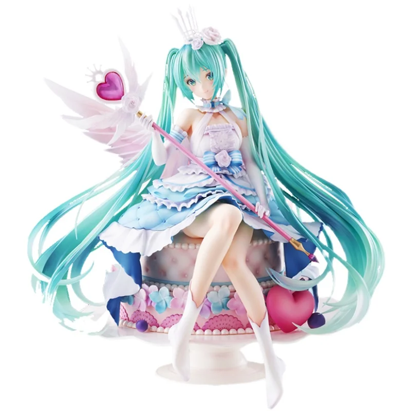 

TAITO Spiritale VOCALOID Miku Birthday2020 sweet angel Anime Doll Toys Model Figure
