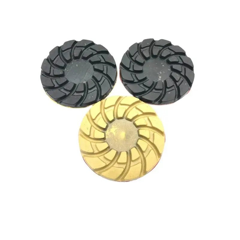 4 Inch 100mm Diamond Wet/Dry Polishing Pads 3 STEP Set For Granite Angle Grinder Hand Polisher Floor