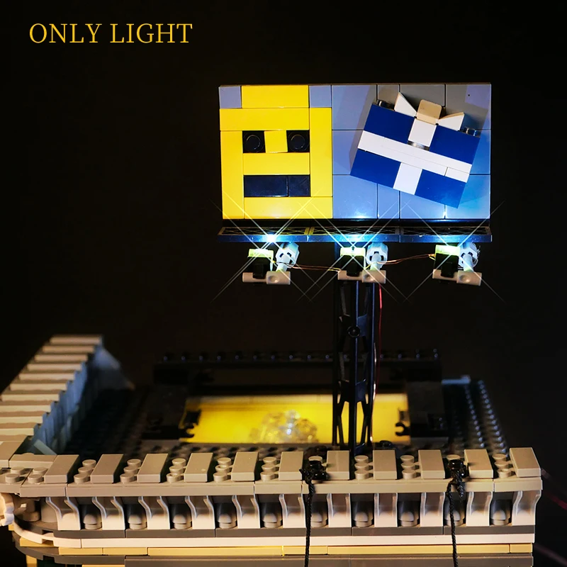 Только комплект со светодиодной подсветкой для 10211 года строительные блоки Grand