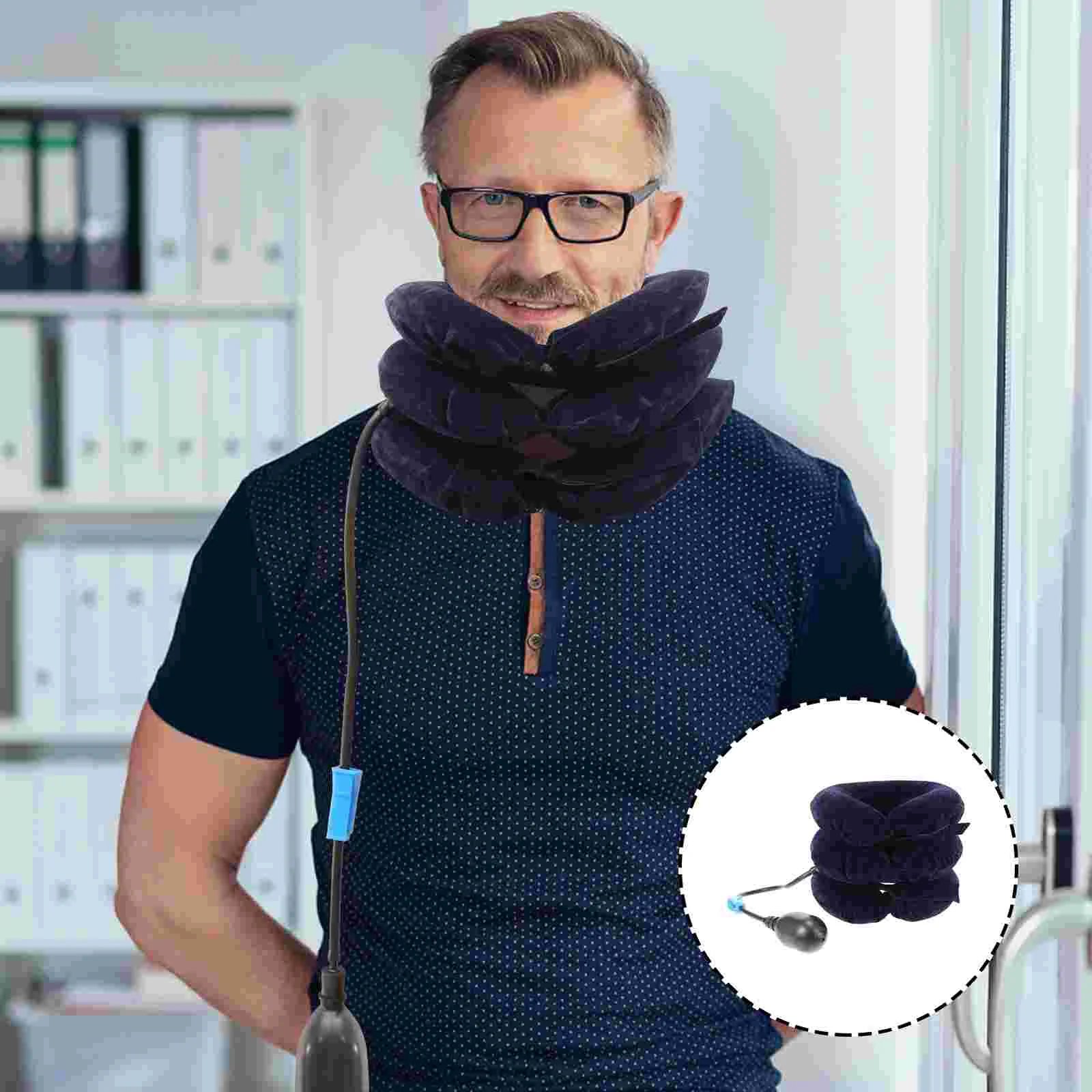 

Household Neck Support Wear-resistant Neck Traction Device Comfortable Neck Stretcher