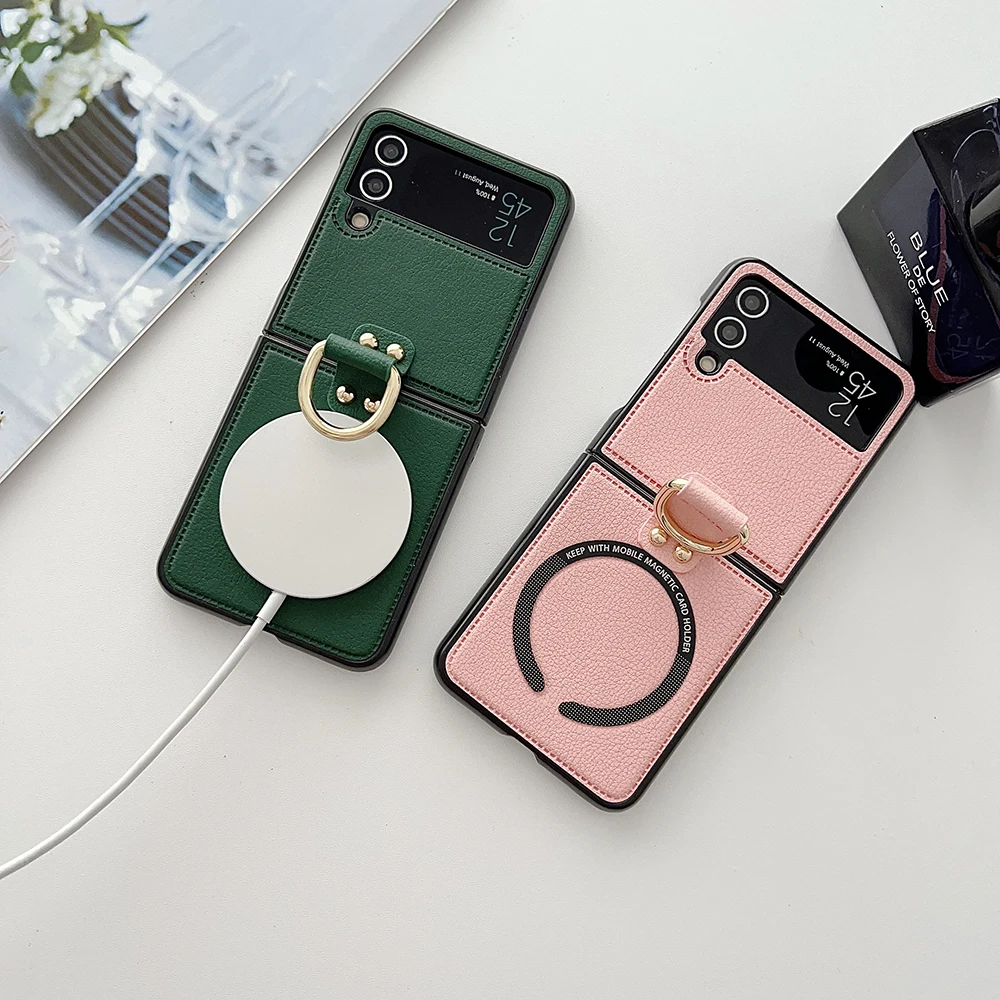 Чехол-книжка из искусственной кожи для Samsung Galaxy Z 6 5 4 3 2 1