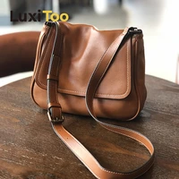new casual messenger bag women cow leather crossbody bag high quality shoulder bags school book bags work travel totes for women