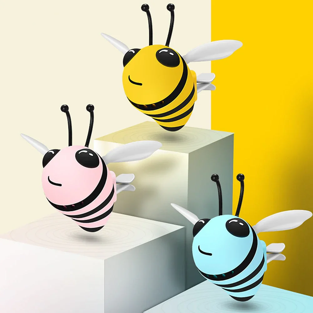 

Bee Car Air Freshener Auto Perfume Diffuser Air Vent Clip Parfum Flavoring Fragrances Deodorant Car Accessories