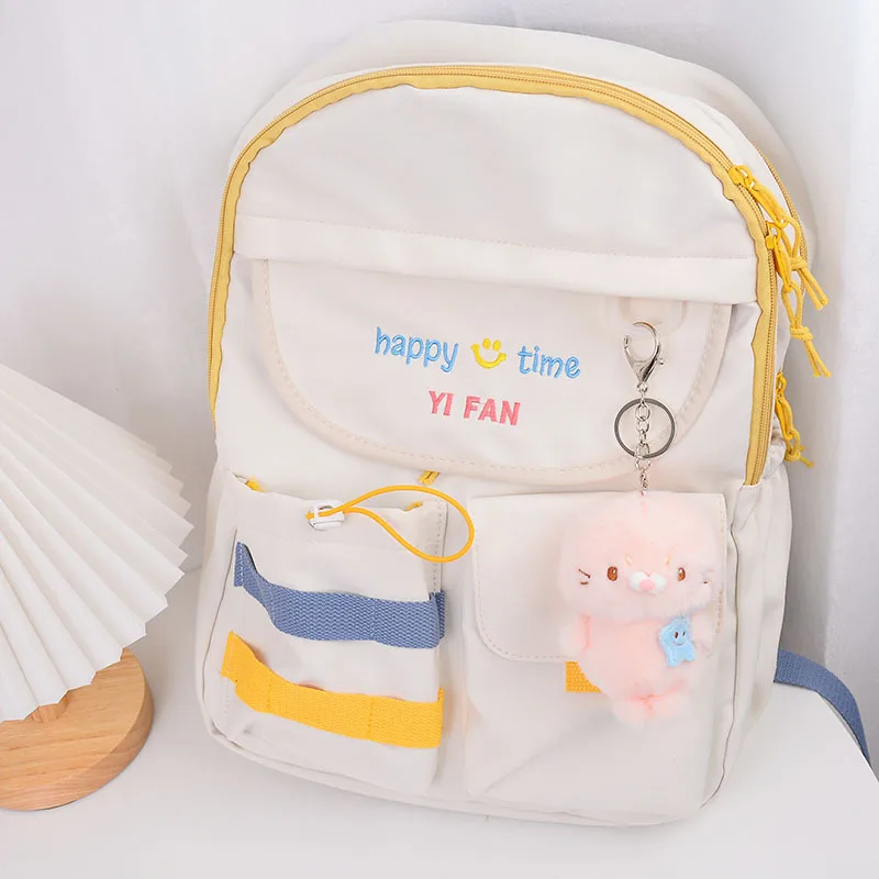 Новый милый модный плюшевый брелок с улыбкой и звездами мягкий смешной