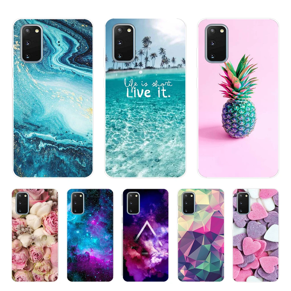 Чехол для Samsung Galaxy S20 FE чехол Ультрамягкая Силиконовая задняя крышка S 20 Plus чехлы -