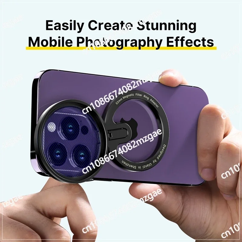 Комплект магнитных фильтров MagFilter 52 мм VND/CPL/золото/синий шелк/1/4 черный мягкий