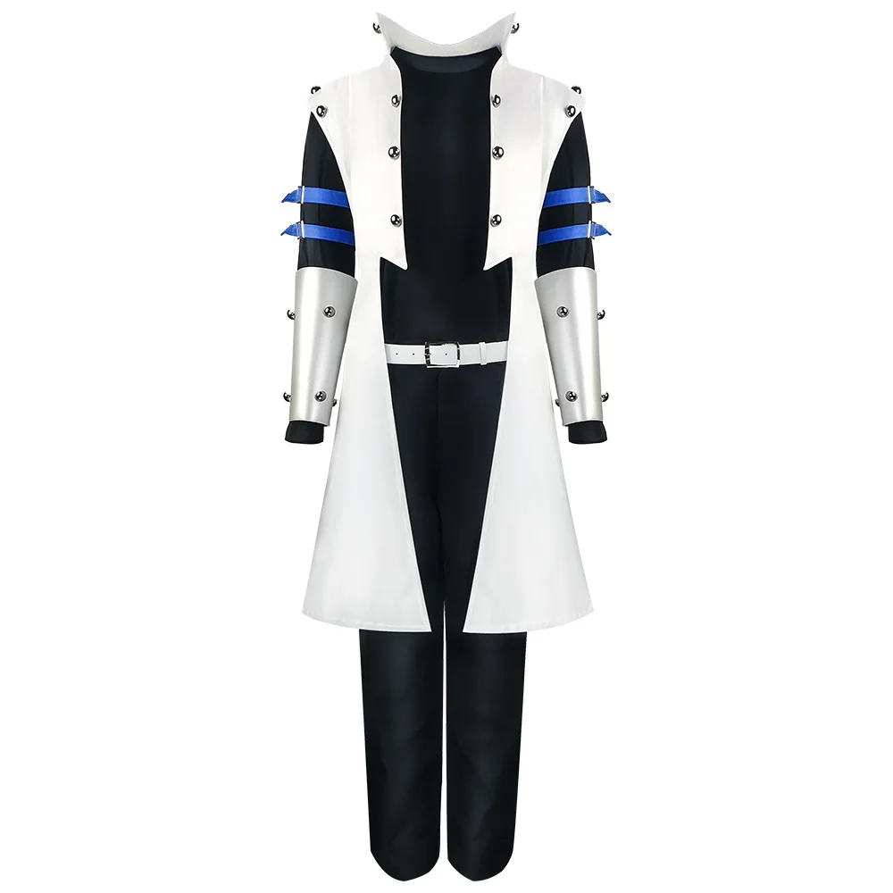 Фото Костюм для косплея по аниме и играм Seto Kaiba: средневековый панк-жакет, готическая униформа Jirai Kei, брюки и тренчкот для взрослых, комплект на Хэллоуин №3