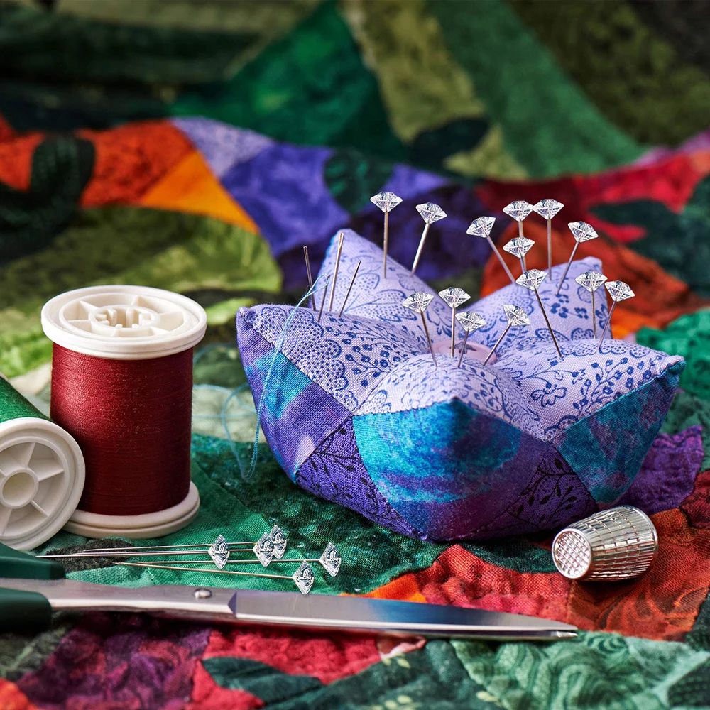 2 дюйма 100 шт./коркорт. булавки для букета бриллиантовые с цветочным рисунком