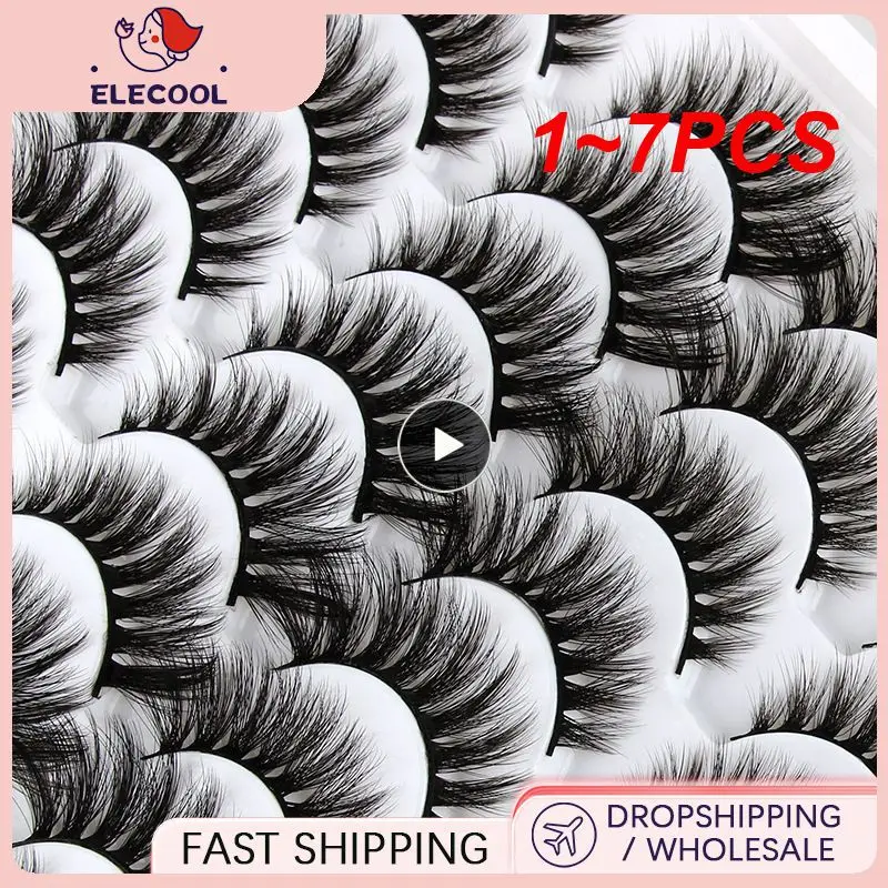 

1 ~ 7 шт., ресницы из натуральной норки