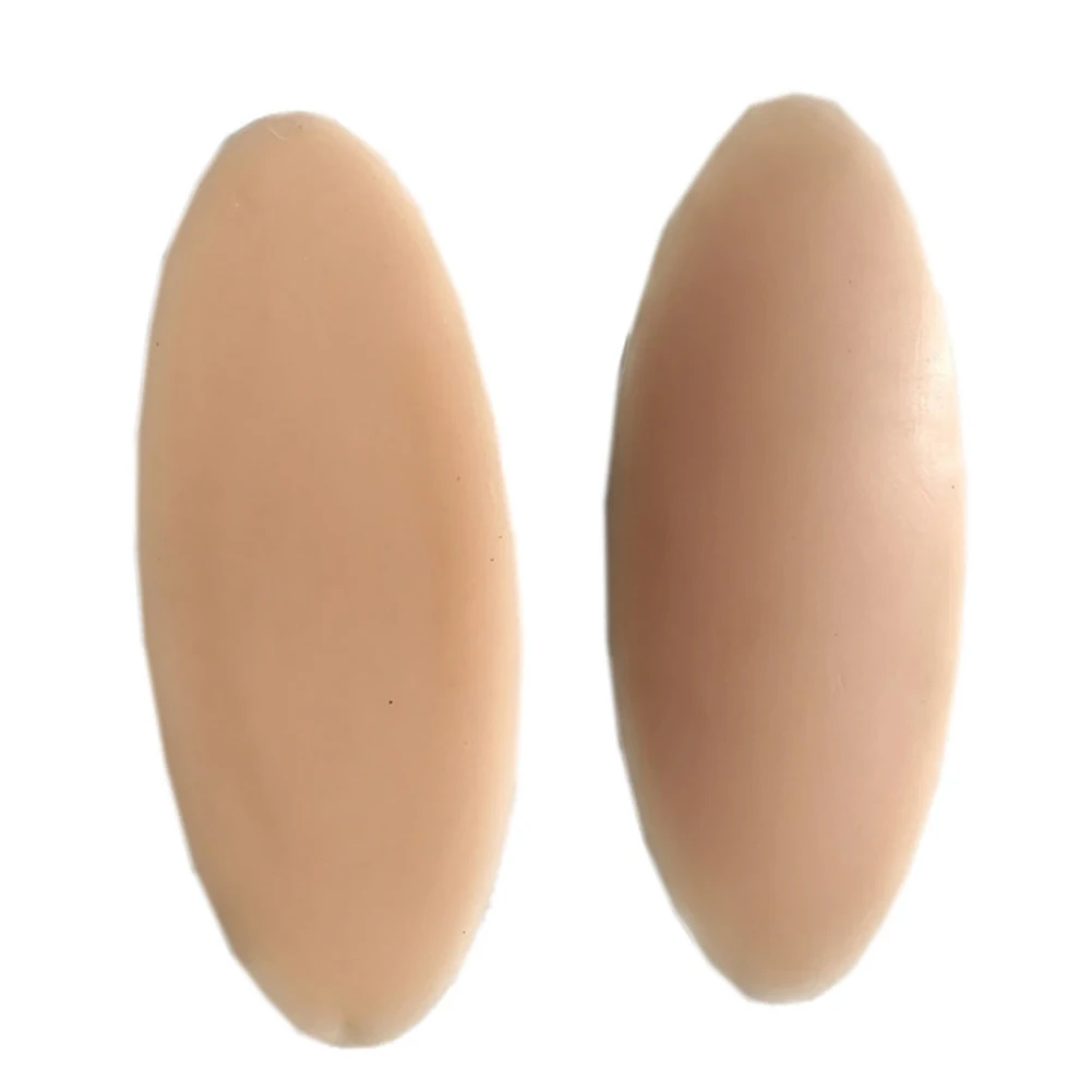 

1 Pair Anti Allergic Crooked Shaping Soft Silicone Stretch Odorless Lifelike Adhesive Pad Leg Onlays Calf Corrector Accessory