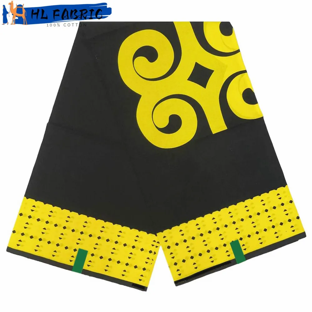 Африканская восковая ткань 6 ярдов настоящий воск нигерийская Анкара принты