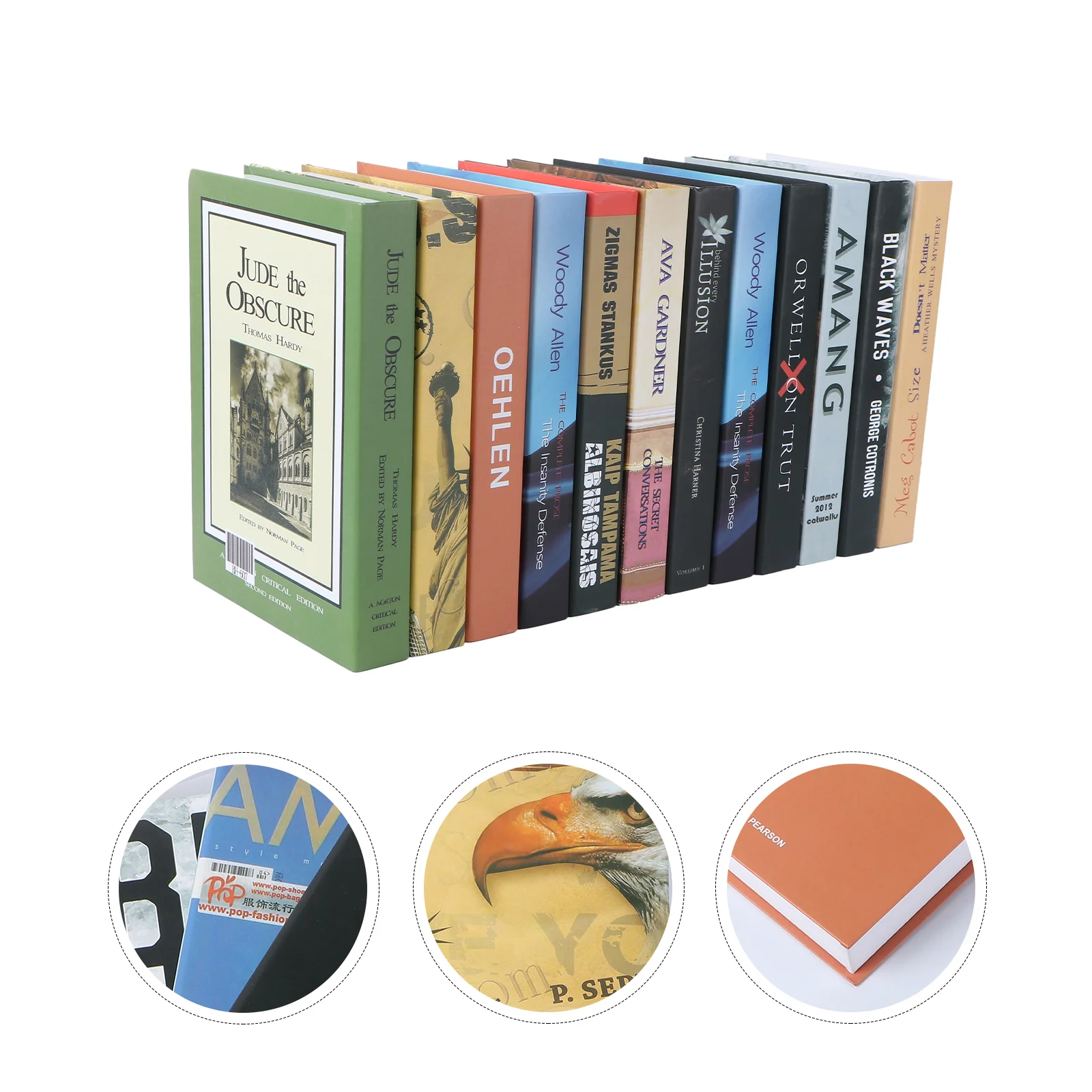 

Book Fake Books Props Decorativefalse Faux Decoration Photo Box Decor Display Desktop Storage Bookshelf Prop Photography