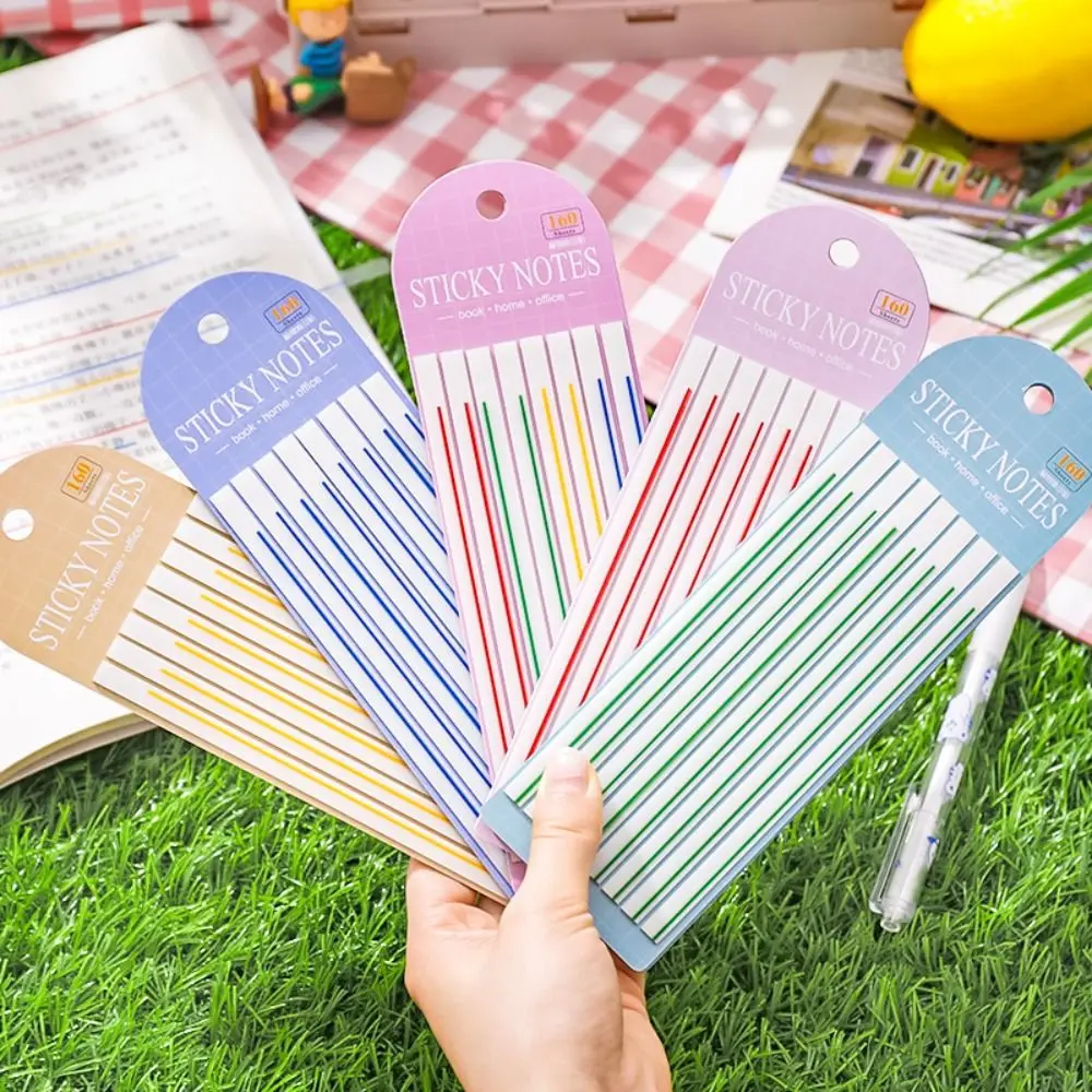 

Bookmark Reading Label Office Supplies Long Sticky Notes Labels Sticky Notes with Line Index Tabs Flags Writable Index Sticker