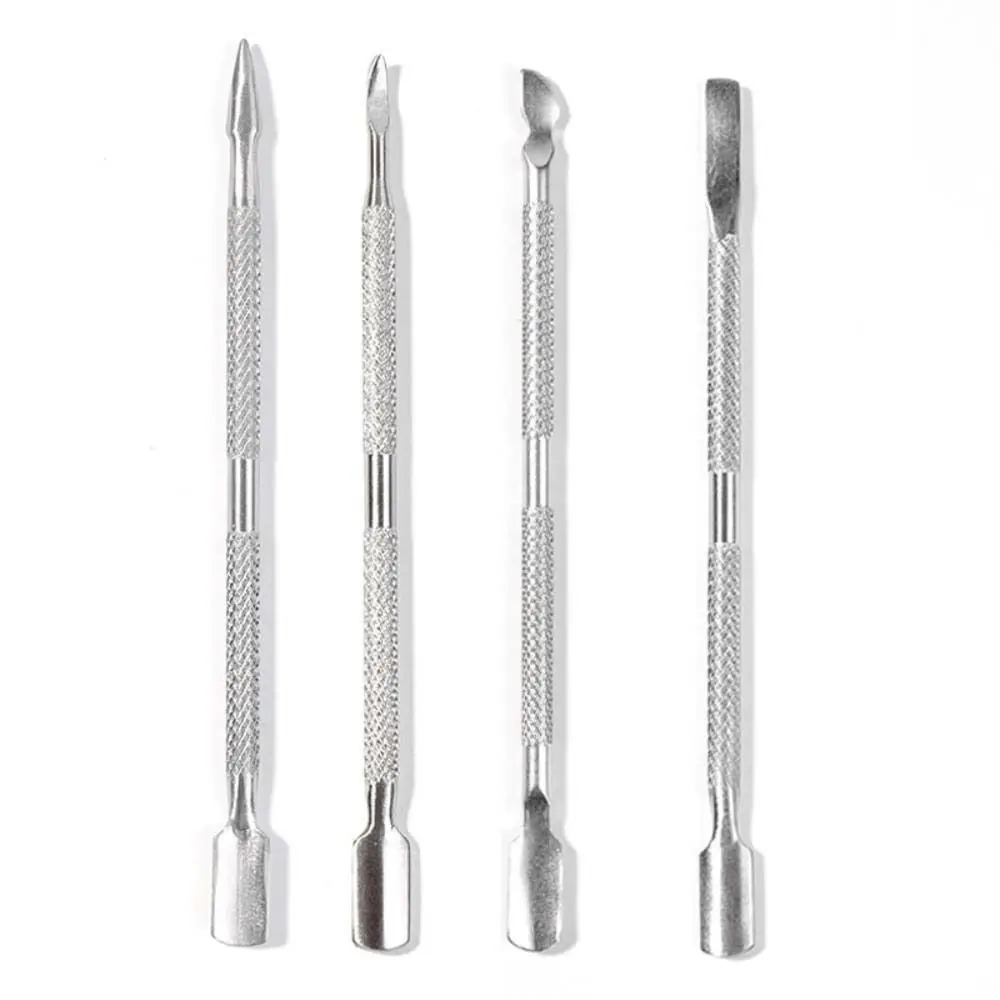 

Nail Cleaning Tools Double Head Pedicure Nail Art Files Nail Cuticle Pusher Manicure Accessories Dead Skin Pusher