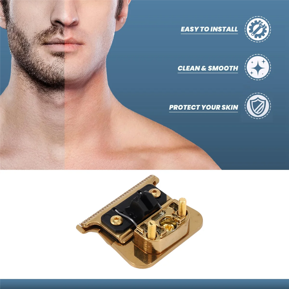 Сменные лезвия для триммеров BaBylissPRO FX787 и FX726 FX707 Gold