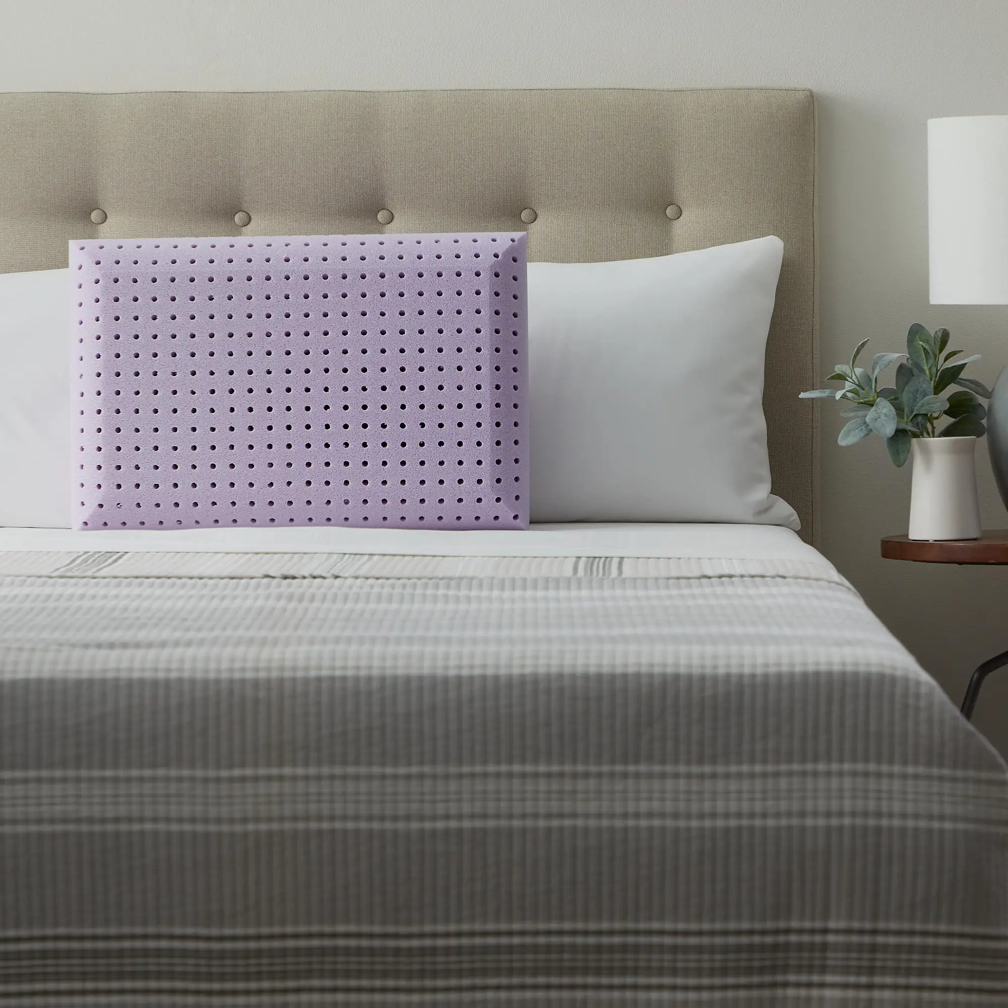 

Lavender Infused Memory Foam Pillow, Standard/Queen