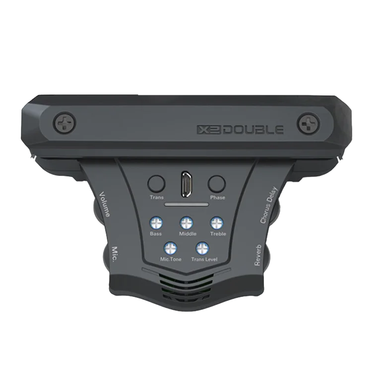 

(G0)Guitar Resonance & Microphone Double Mode Pickup with Vibration adding EQ Double USB interface Rechargeable