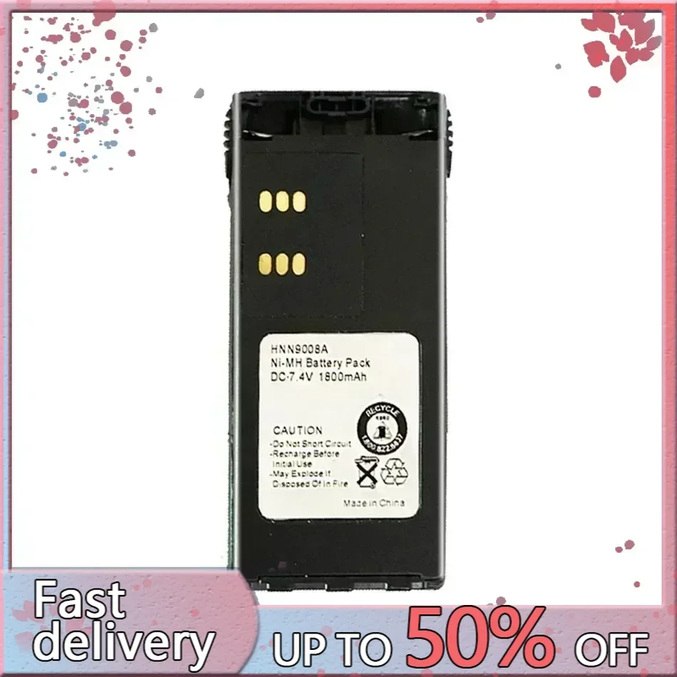 Сменный аккумулятор для Motorola HNNN9009A GP140 GP240 GP280 GP640 HT750 HT1250 MTX8250 MTX950 1800 мАч