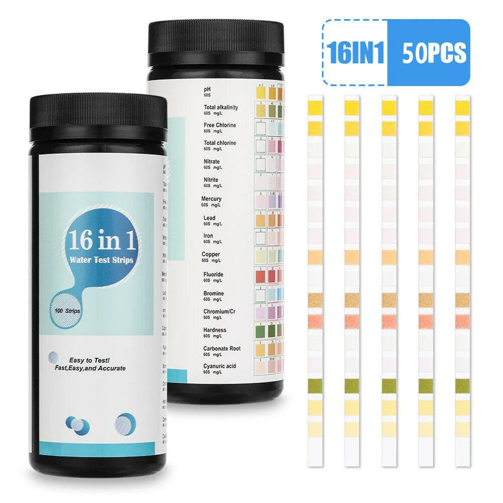 

Measure Test Strips Test Strips Pool Test Paper Water Quality Water Quality Test Water Test Chlorine Universal