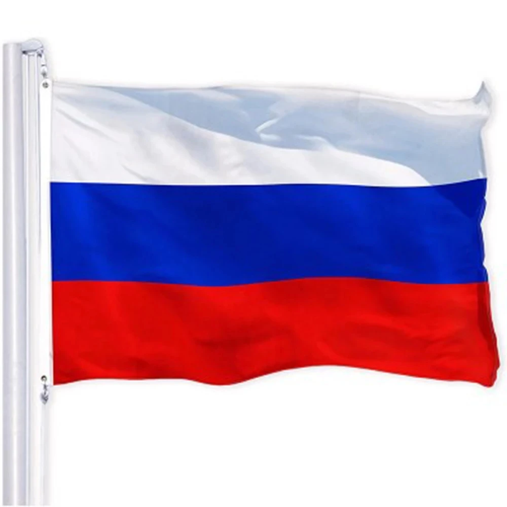 Баннер с российским флагом баннер со страной 3x5 футов 150x90 см 100D полиэстер